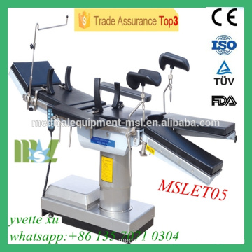 MSLET05M 2016 Newest Operating Table High tech Electric hydraulic operating table